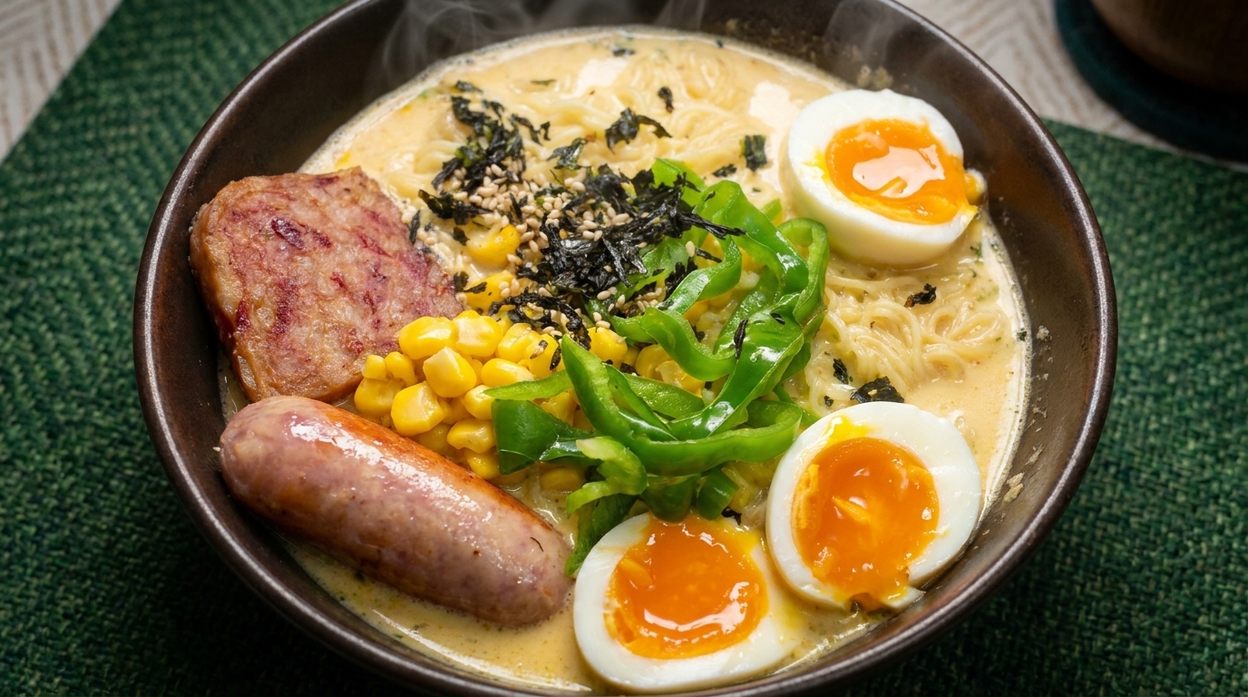 SNSで話題！キユーピーマヨネーズで作る究極のクリーミーインスタントラーメン