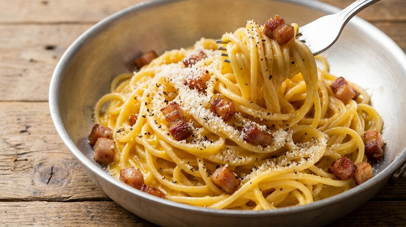 本場ローマのカルボナーラ（Pasta alla Carbonara）