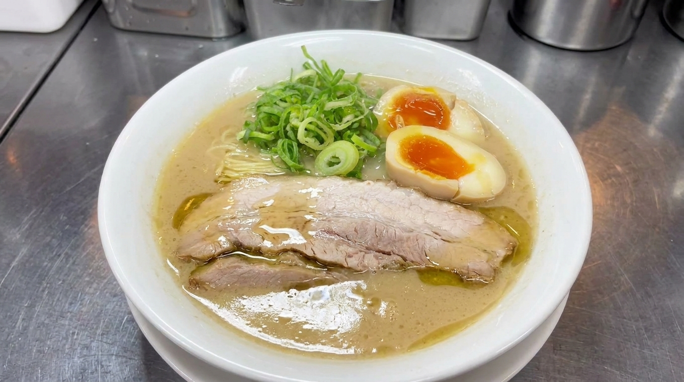 本格・濃厚豚骨ラーメンの作り方（自家製豚骨スープ）
