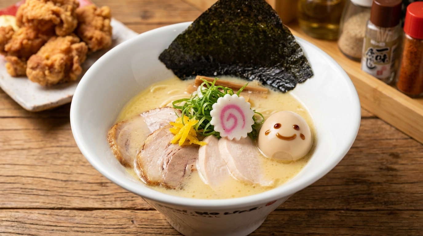 柚子香る鶏白湯ラーメン