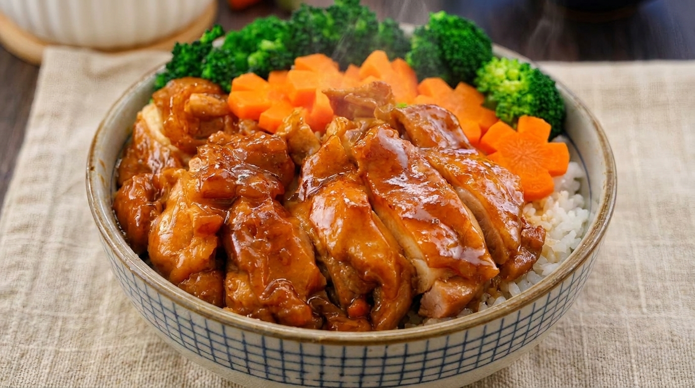 吉野家風・特製チキン丼