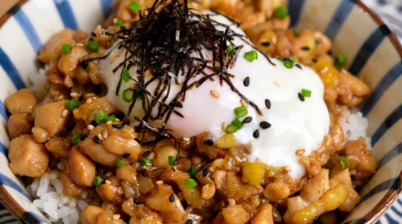 鶏そぼろ丼