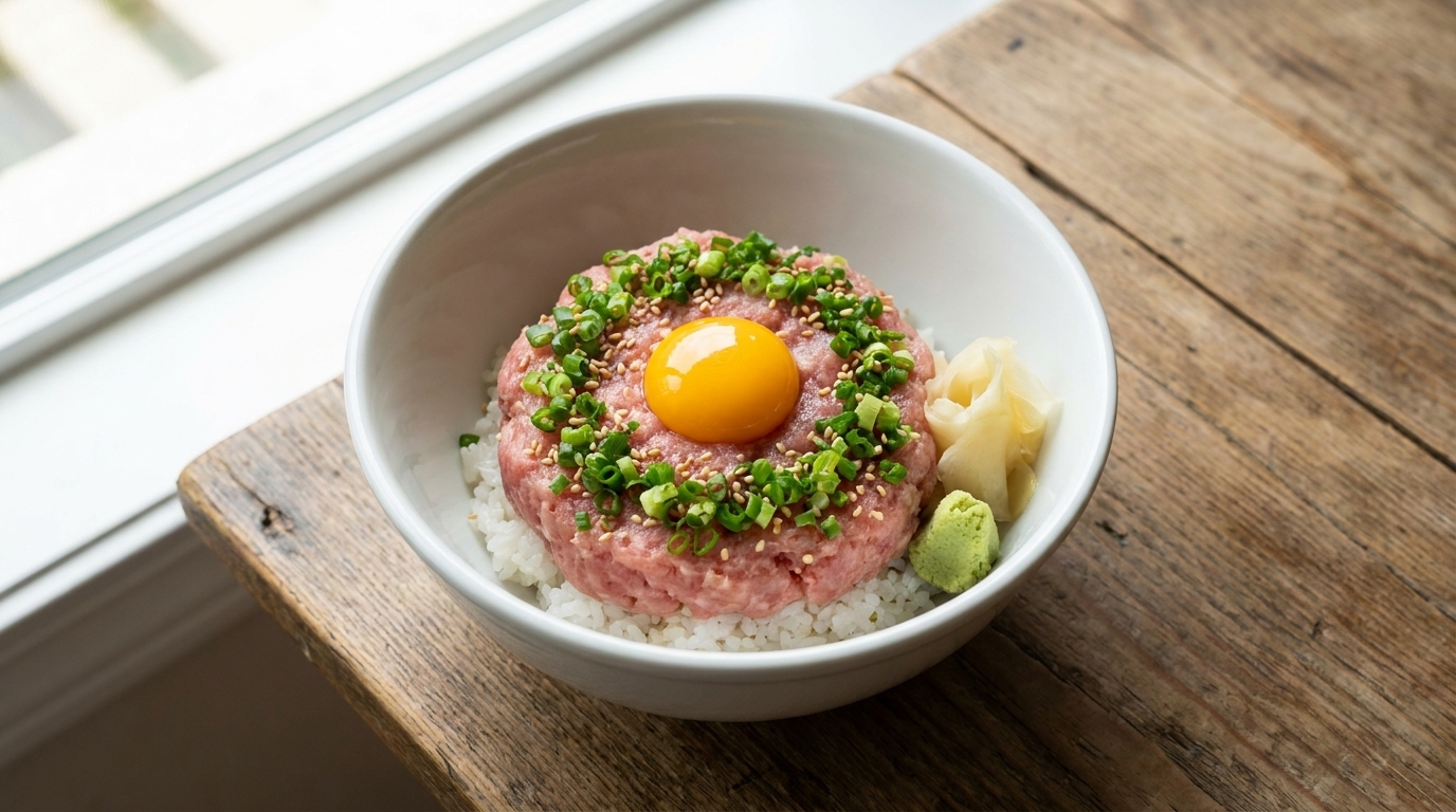 定番 ネギトロ丼