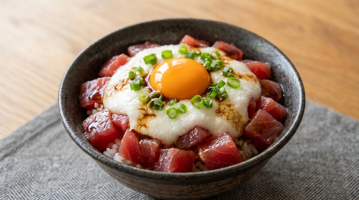 まぐろの山かけ丼