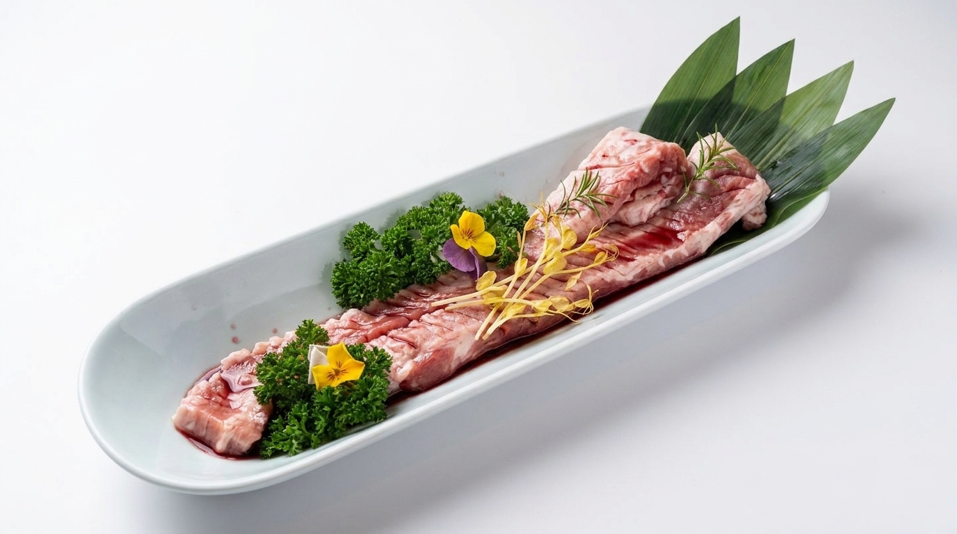 赤ワイン漬け豚バラ肉の本格バーベキュー