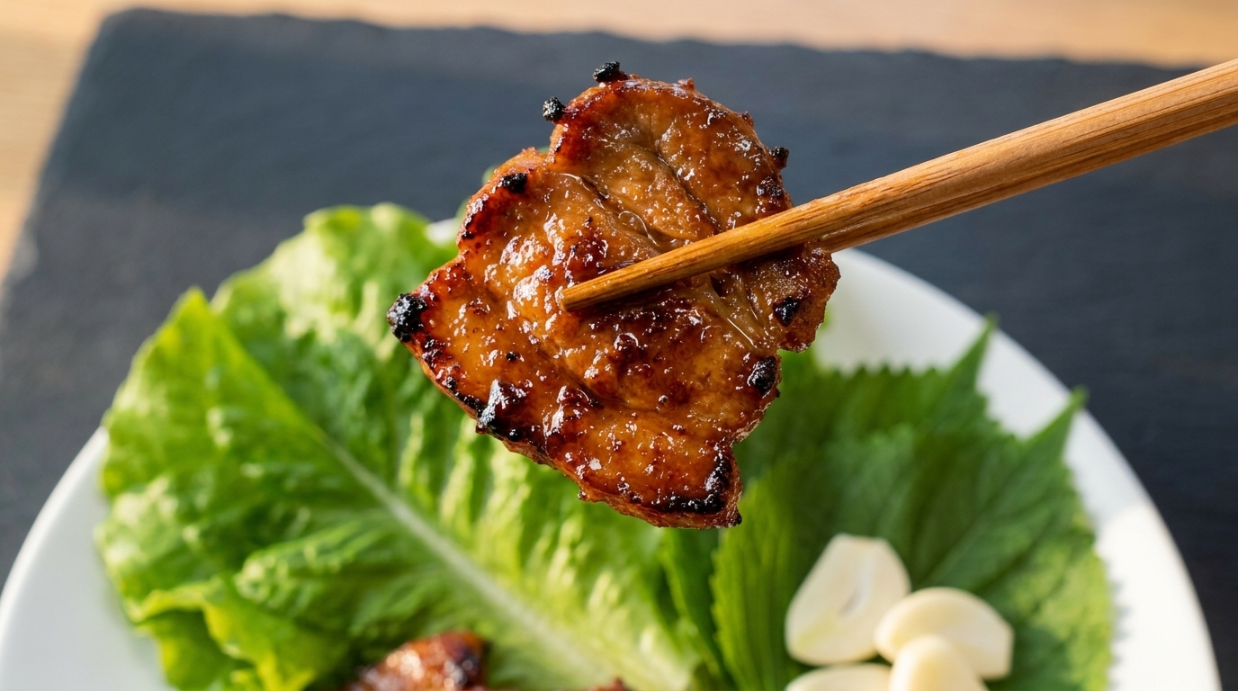 豚肉の甘辛スタミナ焼き（テジプルコギ）