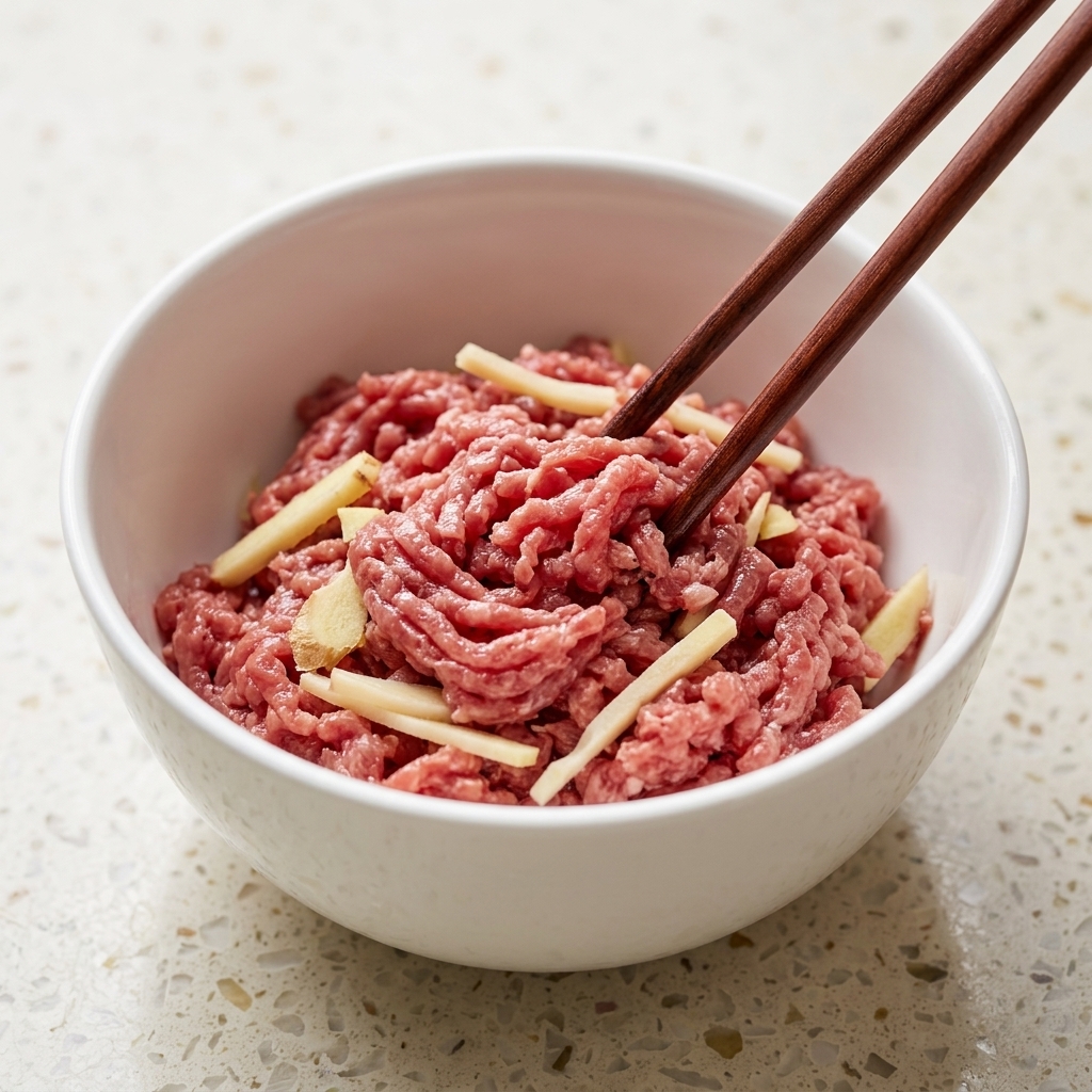 一口大に切った絹豆腐を沸騰したお湯で茹でている様子。