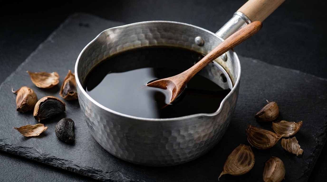 焦がしにんにくの香ばしさ！本格「マー油（黒麻油）」の作り方