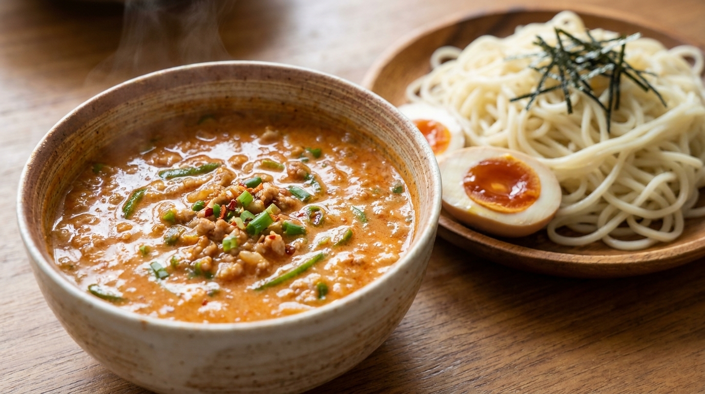 濃厚クリーミー！味噌豆乳つけ麺の作り方
