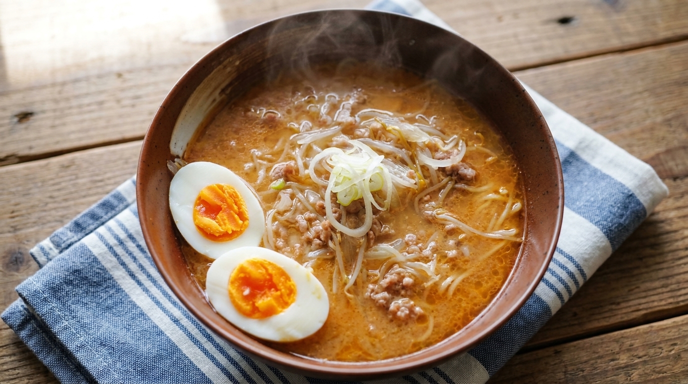 本場北海道の味！濃厚札幌味噌ラーメン
