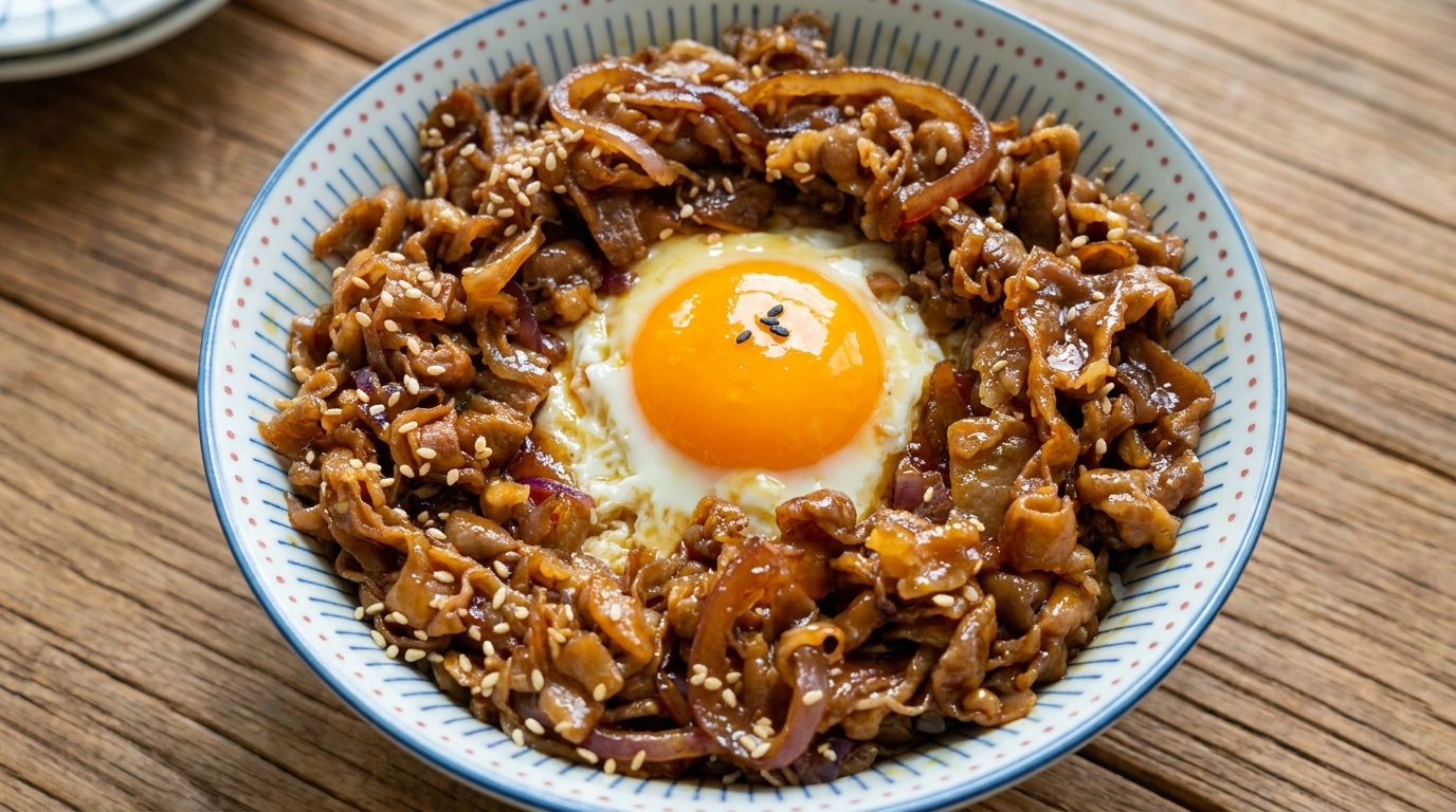 10分で完成！照り焼き牛丼（手作りタレの絶品レシピ）