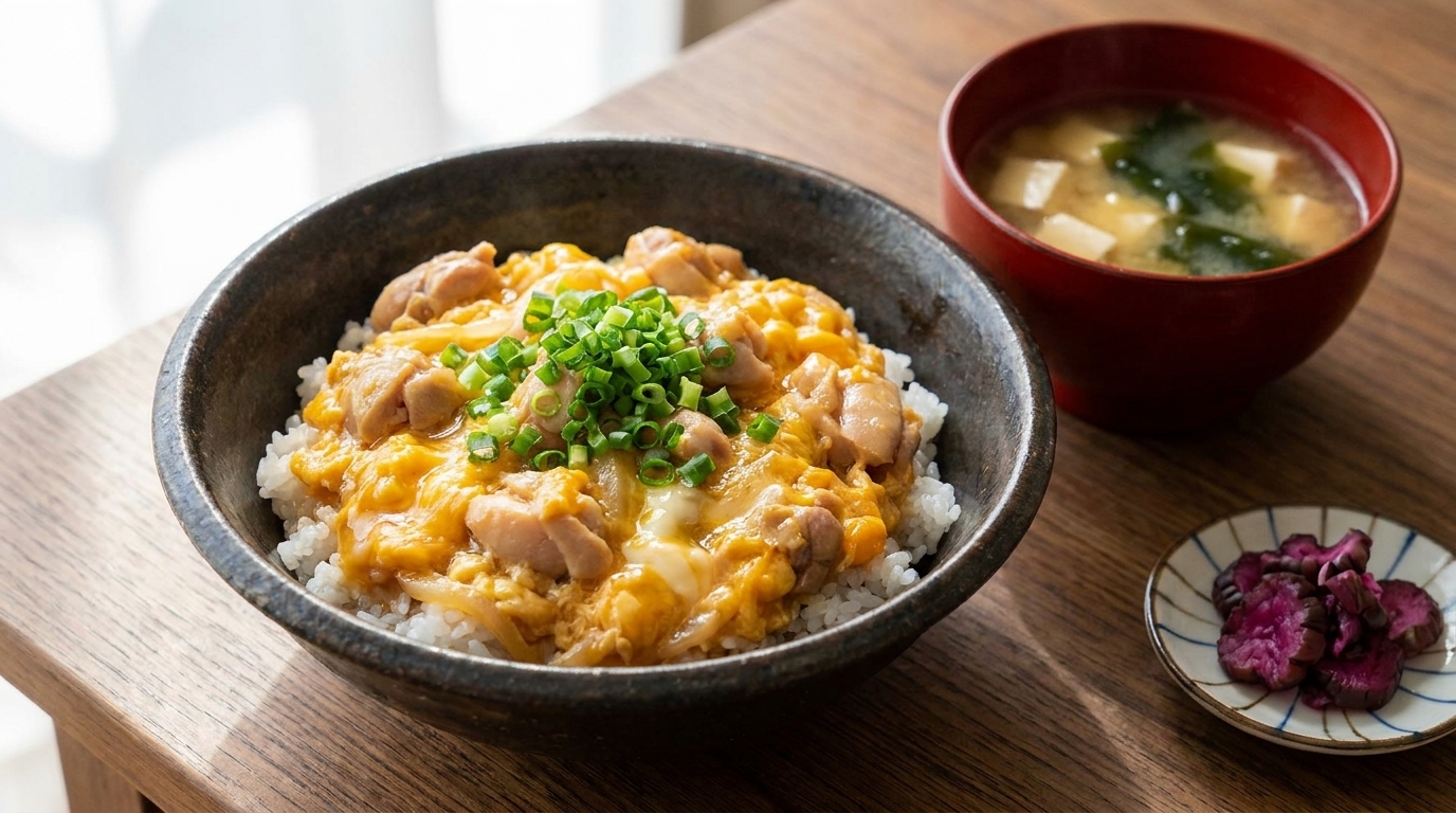 黄金比でつくる！基本のふわとろ親子丼