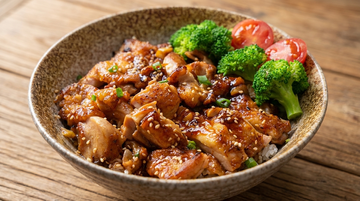お店のような仕上がり！鶏もも肉の絶品照り焼き丼