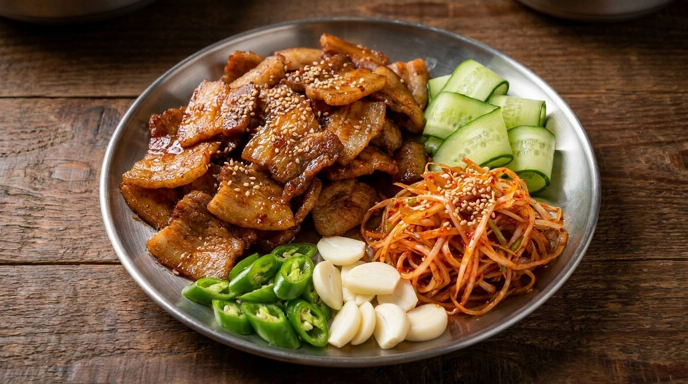おうちで本格！韓国風・豚バラ肉の甘辛コチュジャン炒め（デジプルコギ）
