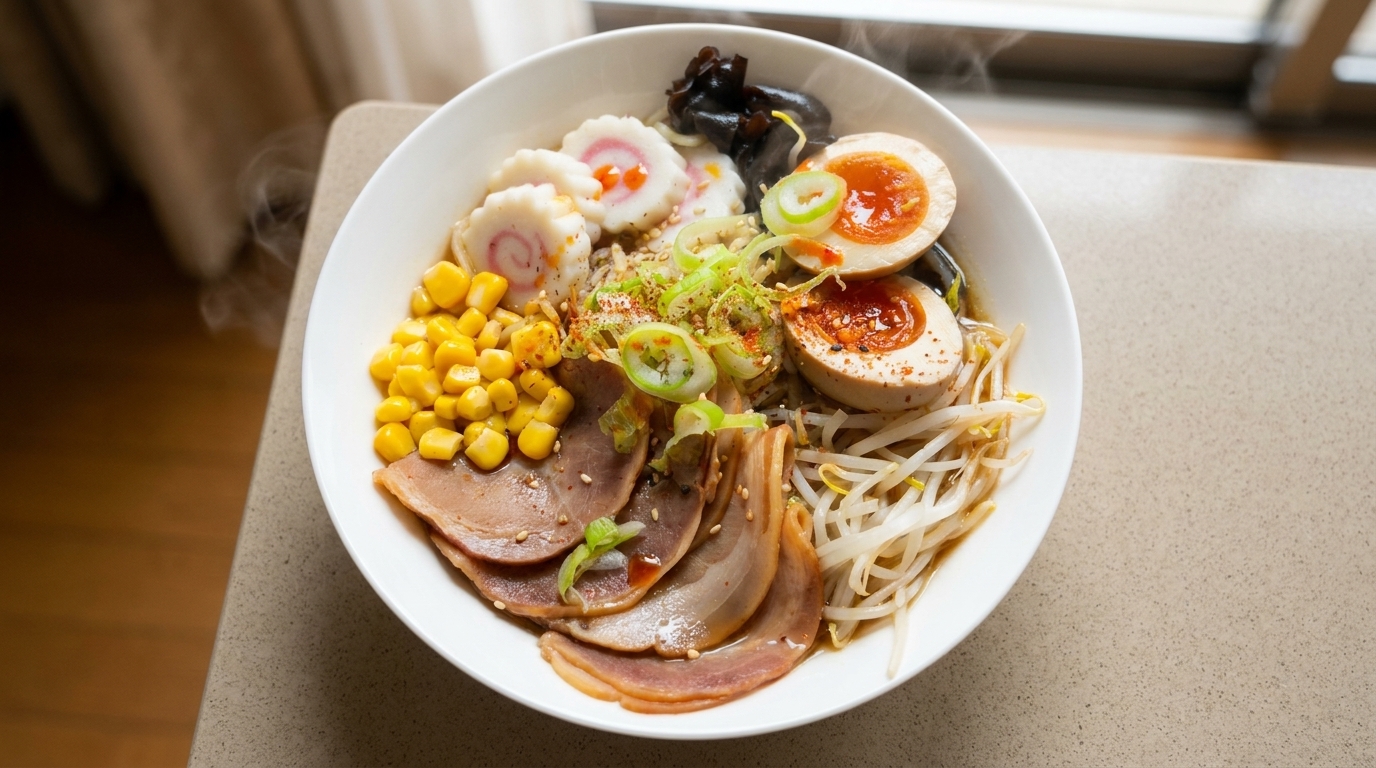 手軽に楽しむ！自家製醤油ラーメン