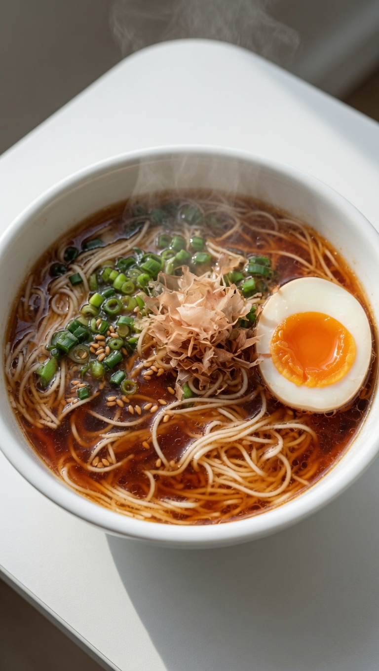 5分で完成！本格醤油ラーメン