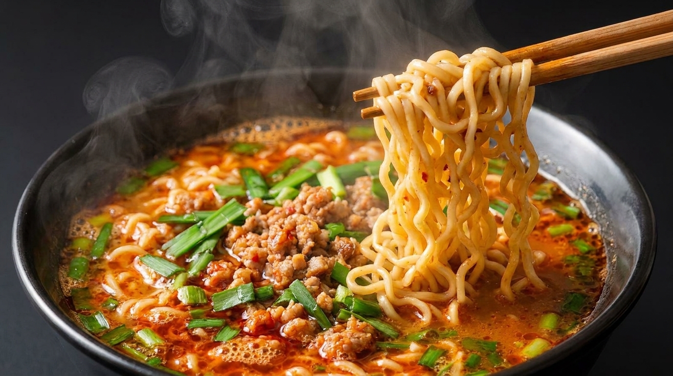 濃厚ピーナッツバター担々麺