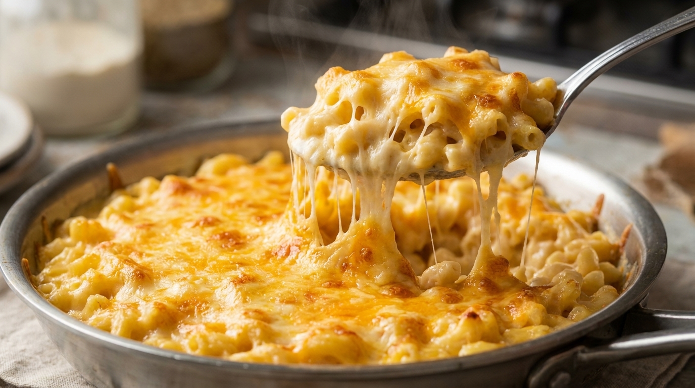 濃厚でクリーミー！本格アメリカン・マカロニ＆チーズ