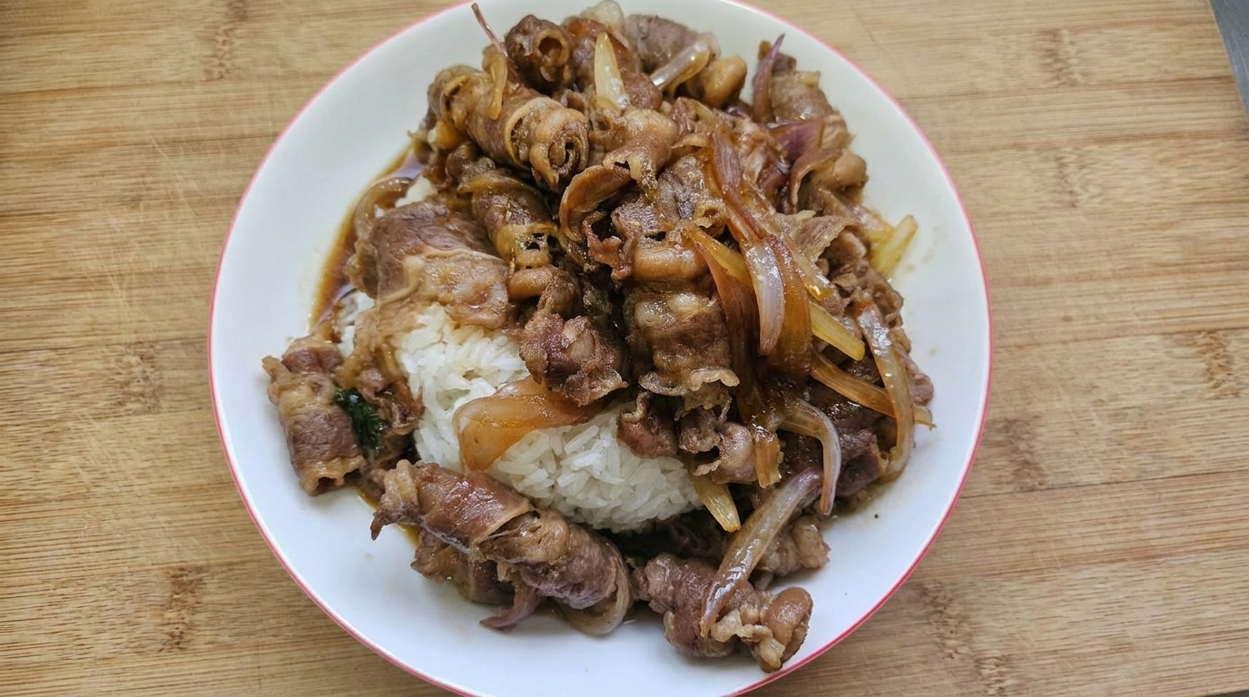 定番の味！本格牛丼の作り方