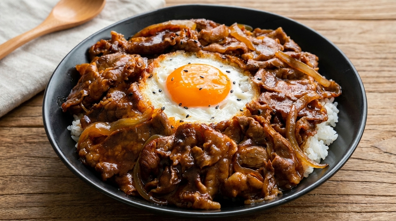 究極の家庭風牛丼
