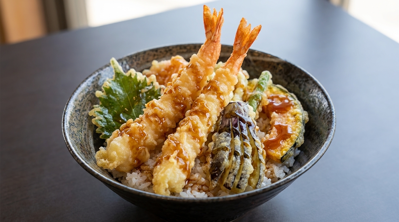 本格的な海老天丼の作り方