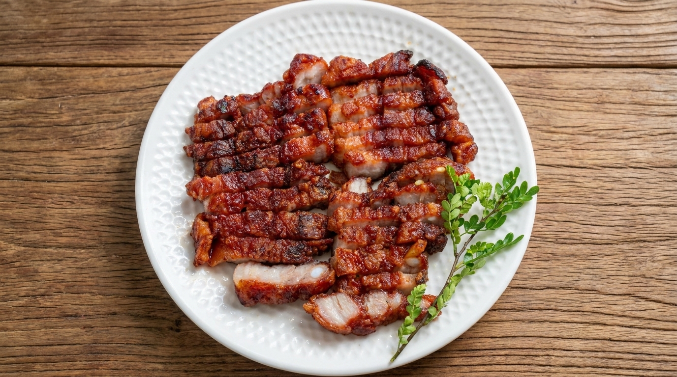紅腐乳のカリカリ豚バラ肉揚げ