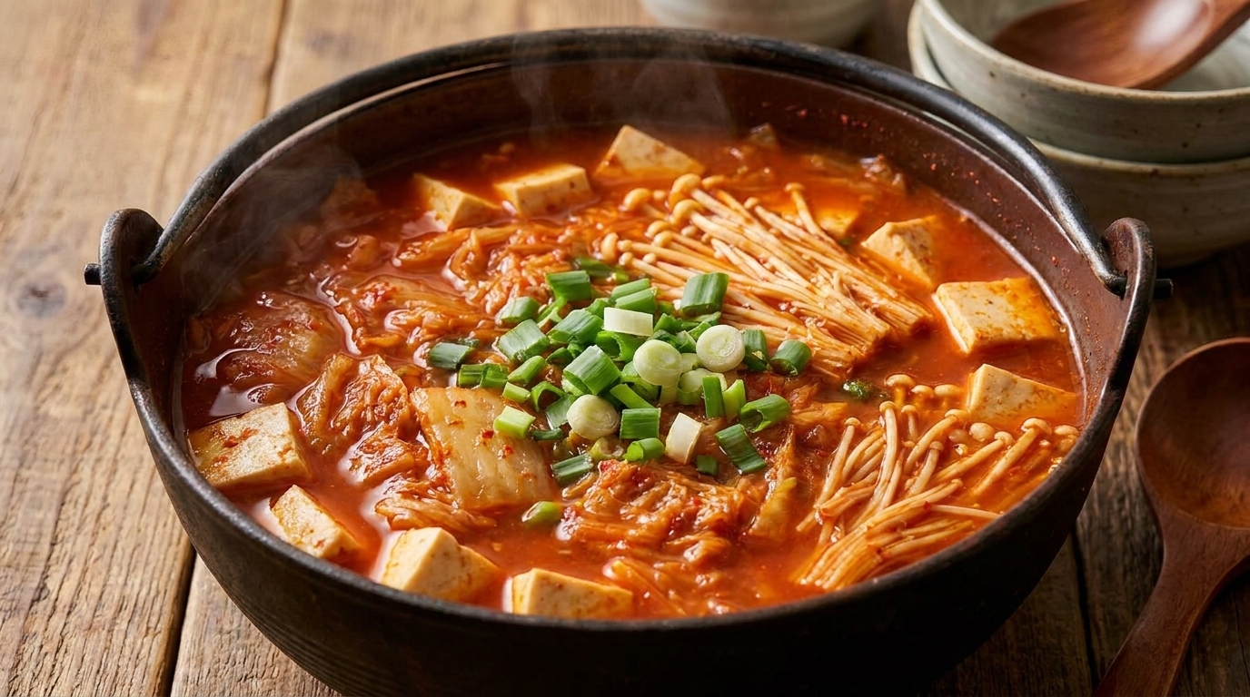 本格韓国キムチチゲ