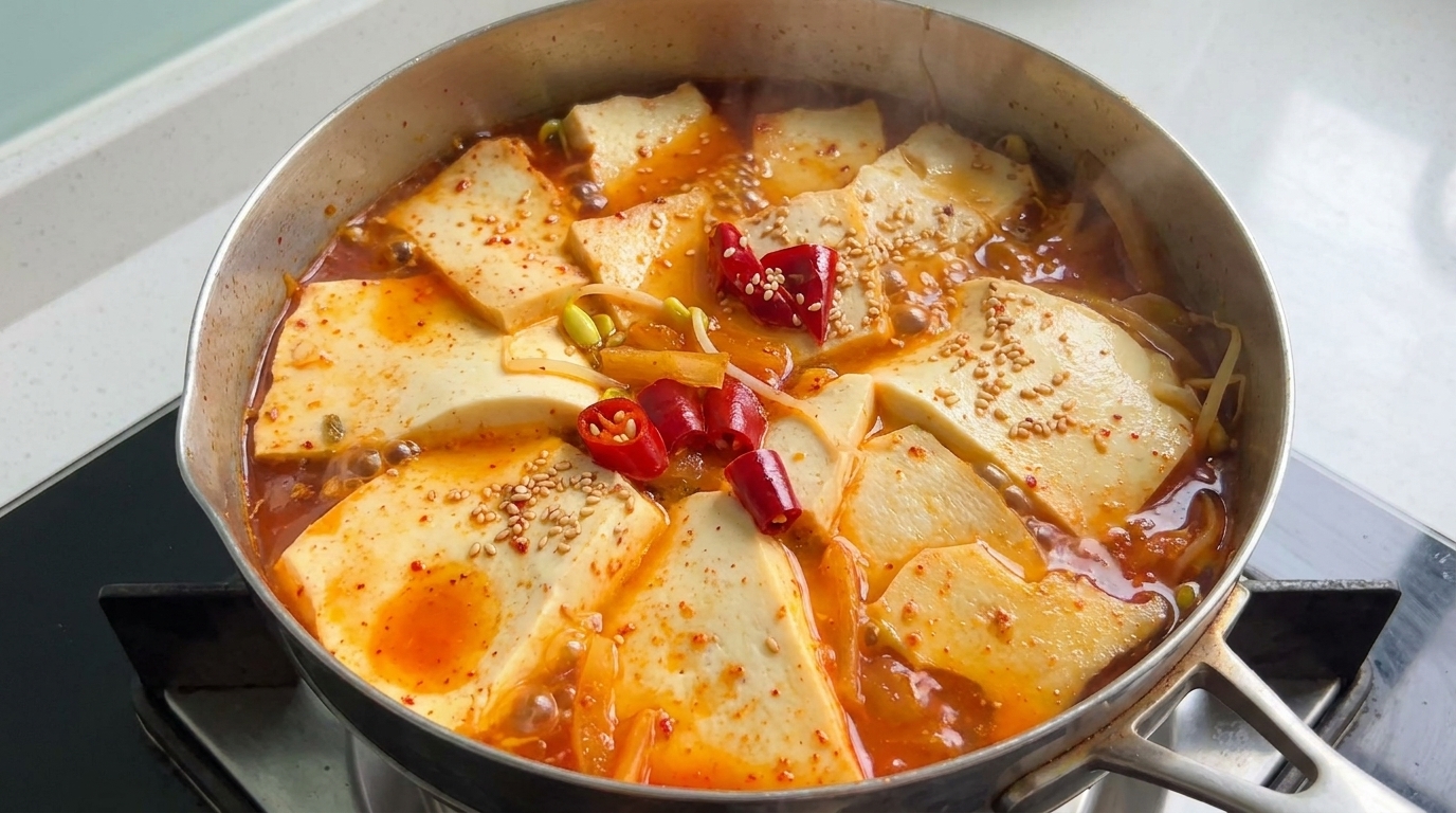 簡単で美味しい！本格キムチ豆腐チゲ