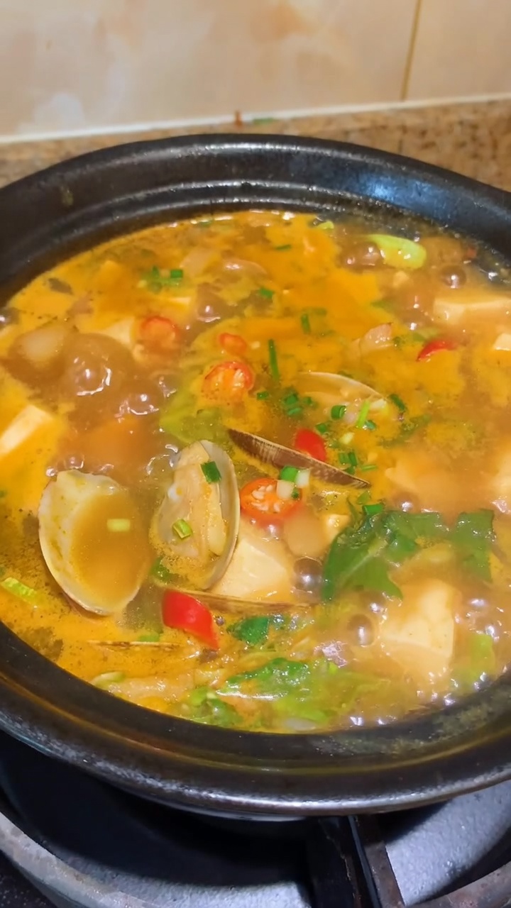 韓国の家庭料理：テンジャンチゲ