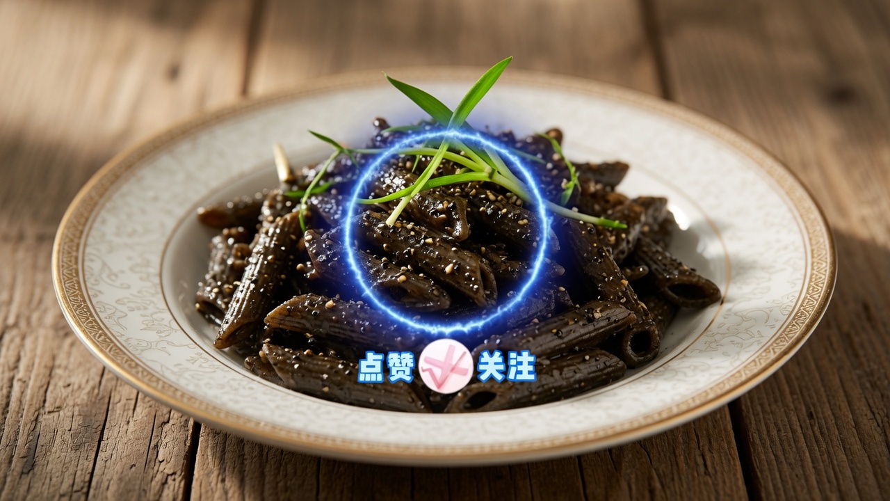 簡単！黒胡椒とニンニクの芽のペンネパスタ