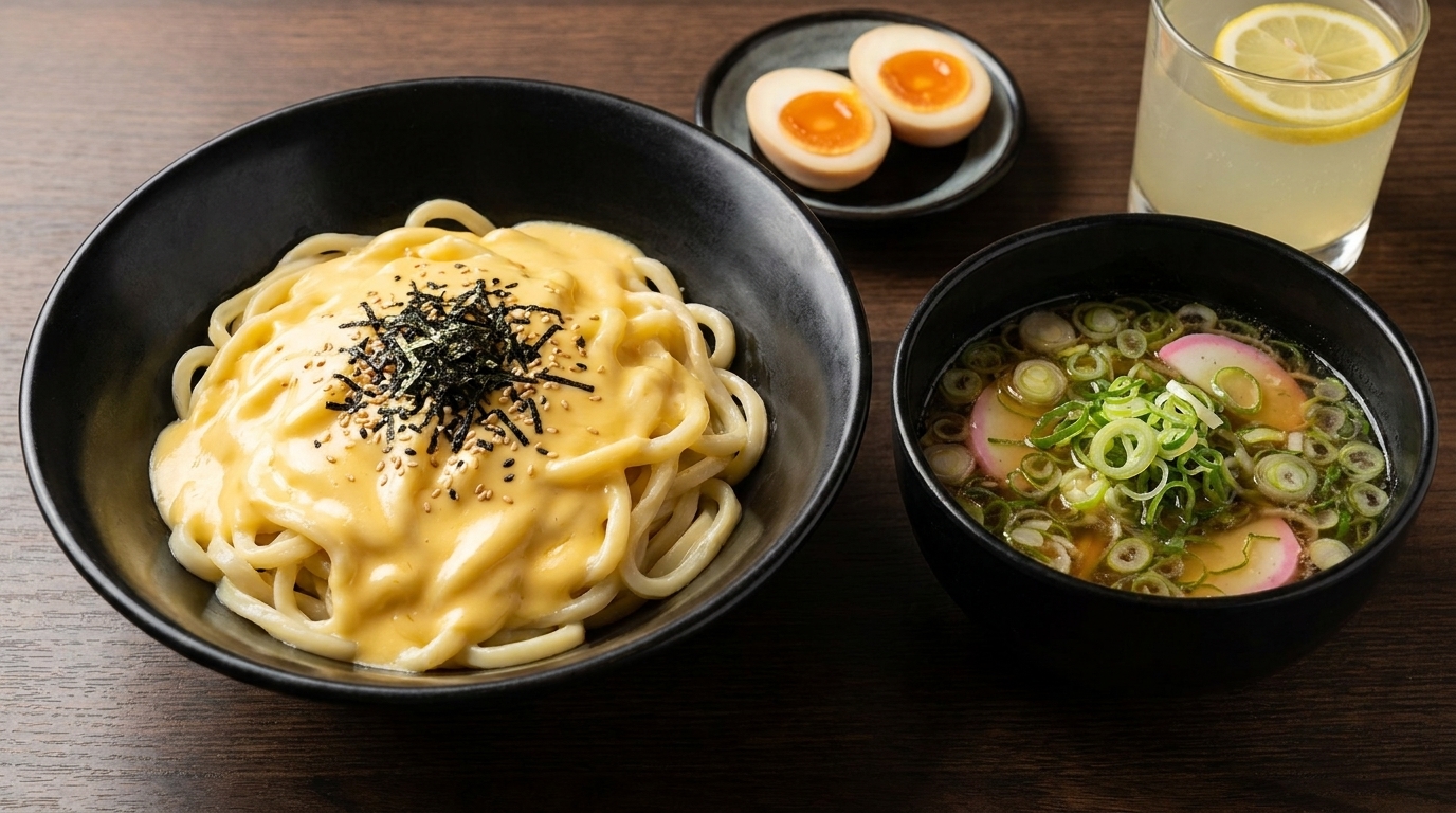 柚子香るチーズつけ麺