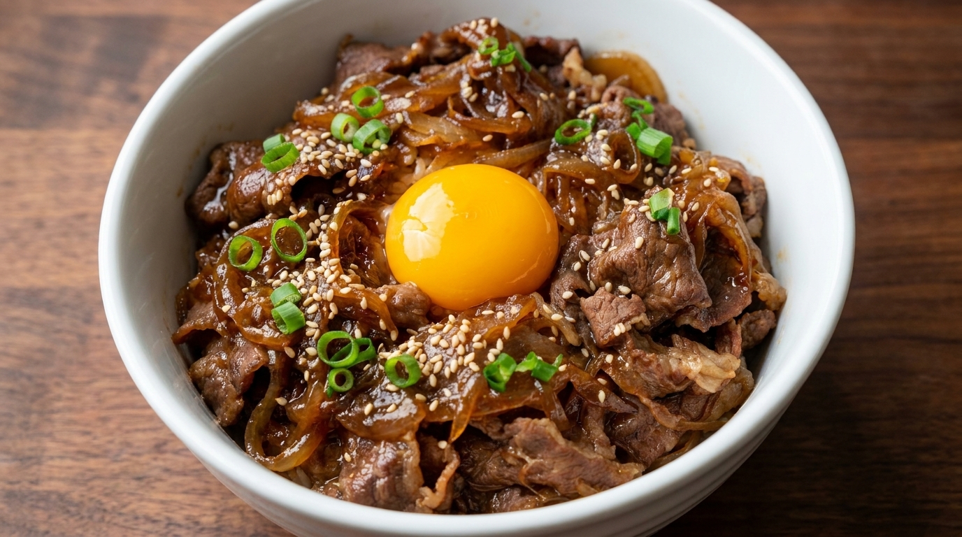 とろける和牛の照り焼き牛丼