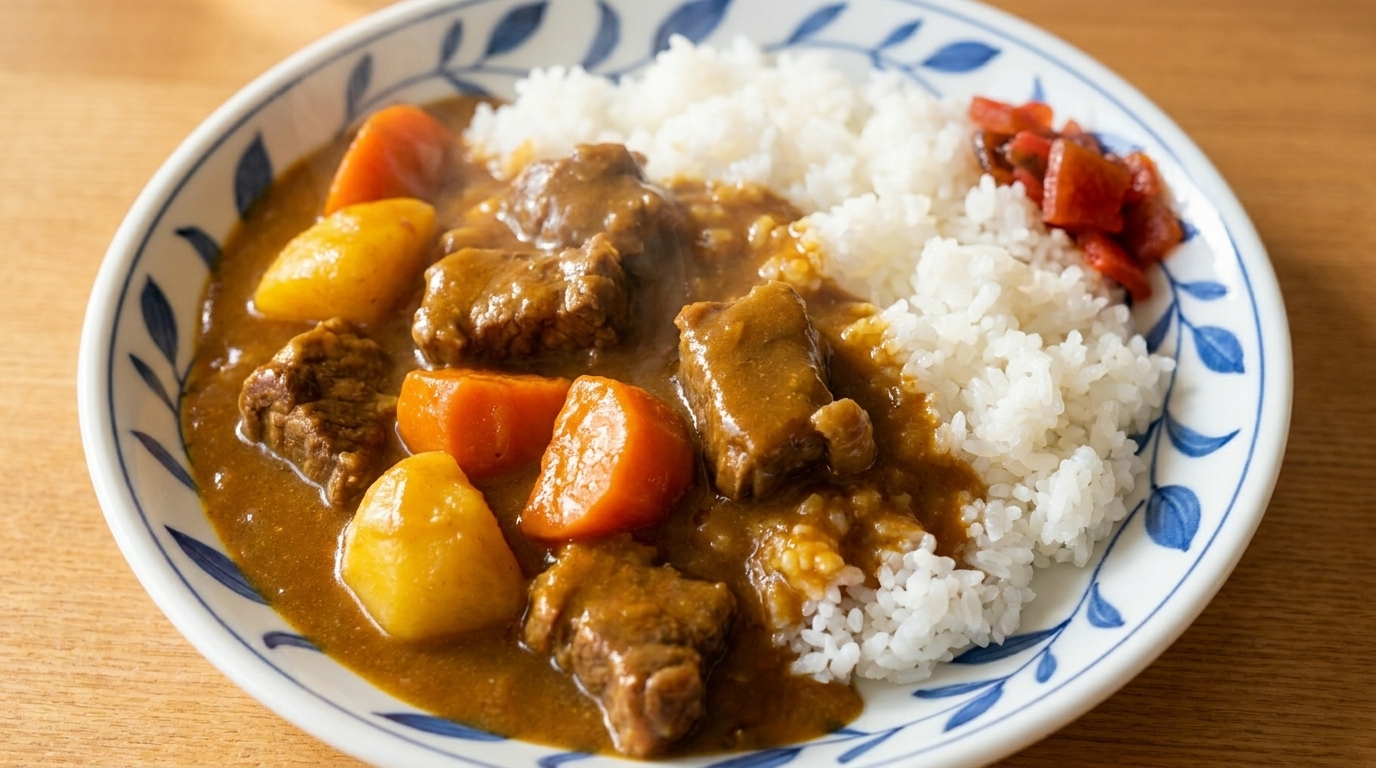 心温まる日本のカレーライス
