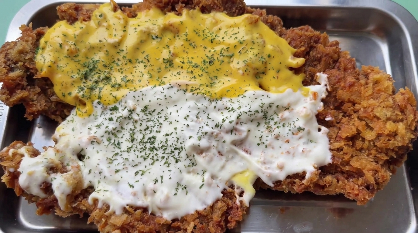 サクサク二種のソースで楽しむ！贅沢ビーフカツ
