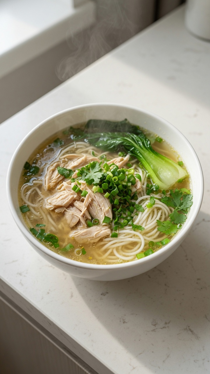 旨味たっぷり鶏だしヌードル