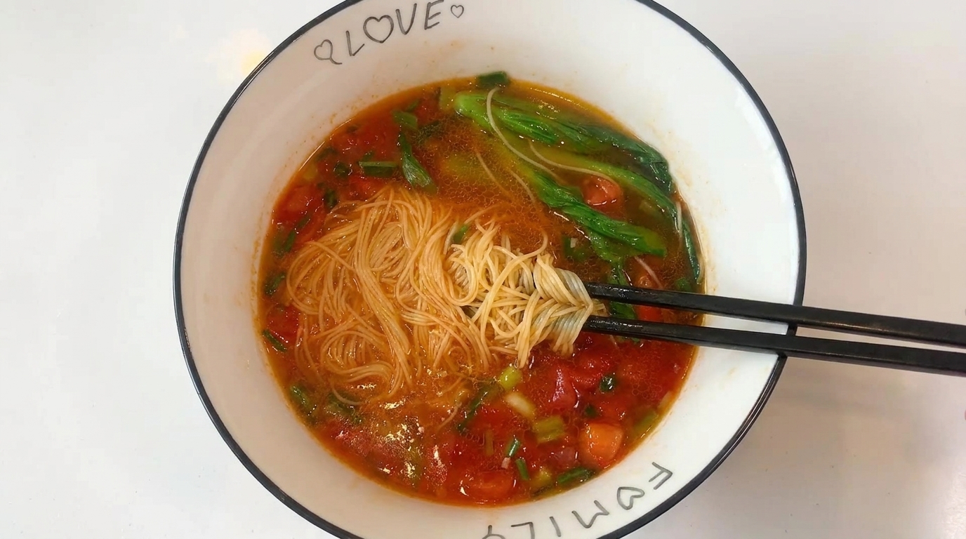 15分で完成！とろとろトマトの麺料理