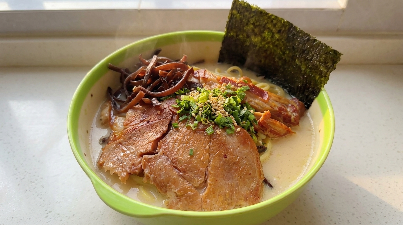 濃厚豚骨チャーシューラーメン