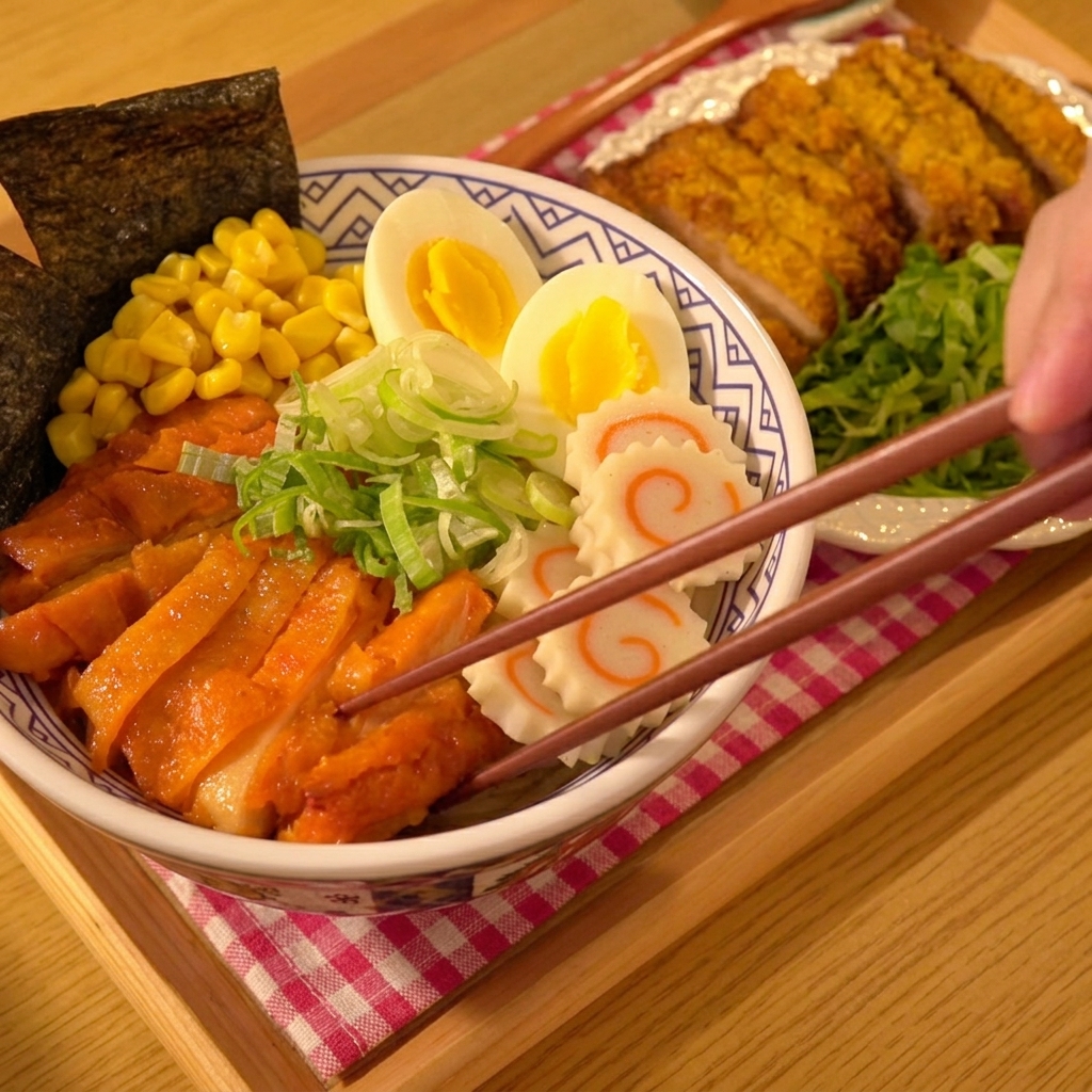 下味をつけた鶏肉に、小麦粉を薄くまぶしている様子。