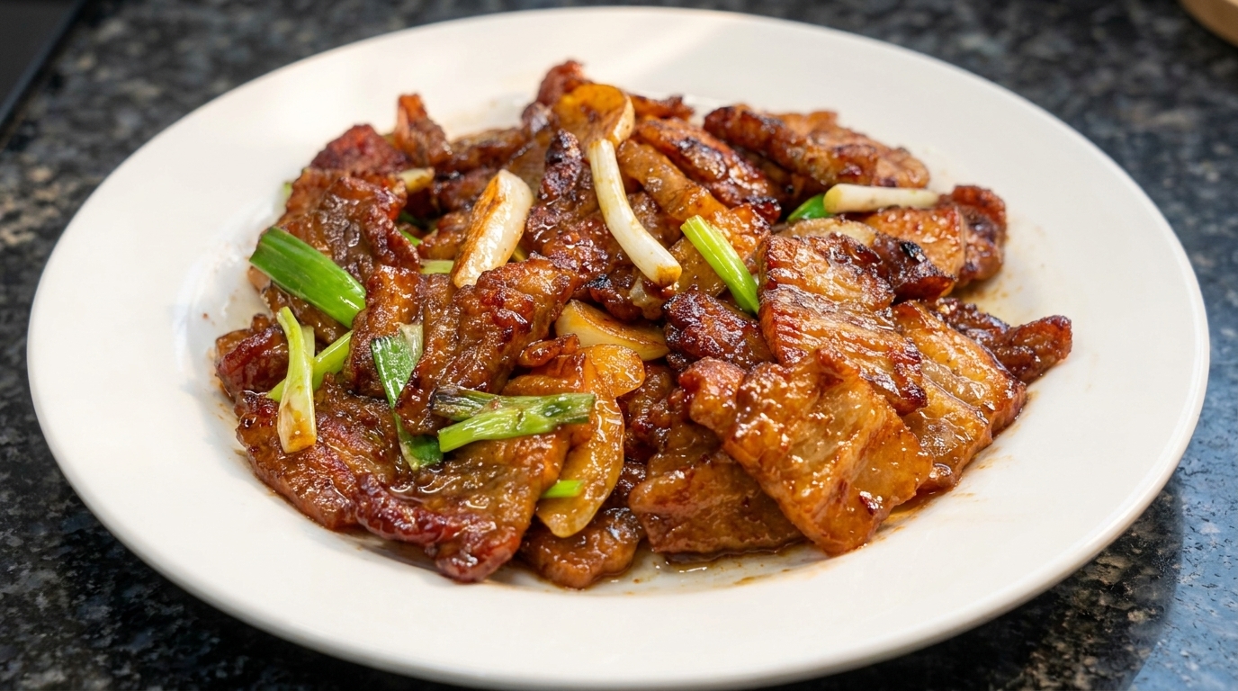 とろける美味しさ！豚バラ肉の醤油煮込み（紅焼肉風）