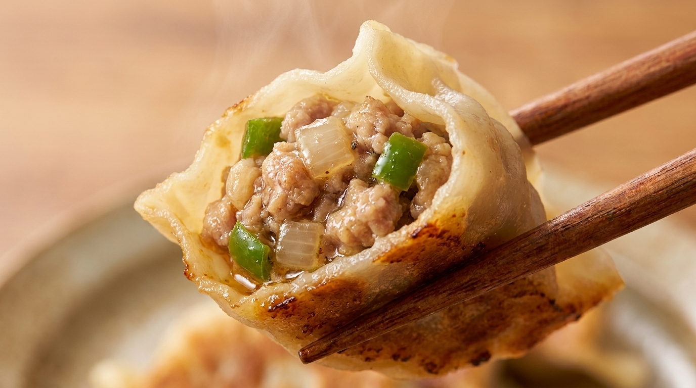 スモーキーBBQポークベリー餃子