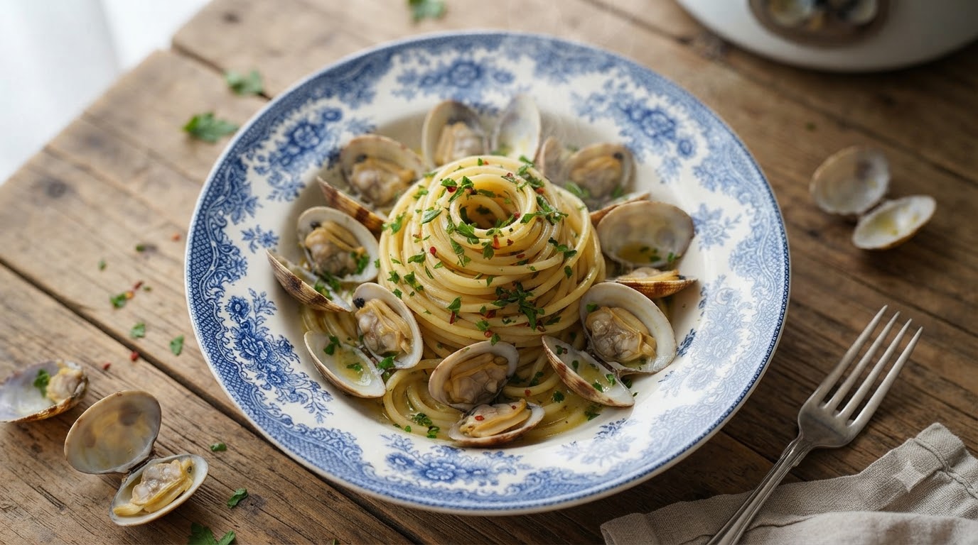 本格イタリアン！ボンゴレ・スパゲッティ（アサリのパスタ）