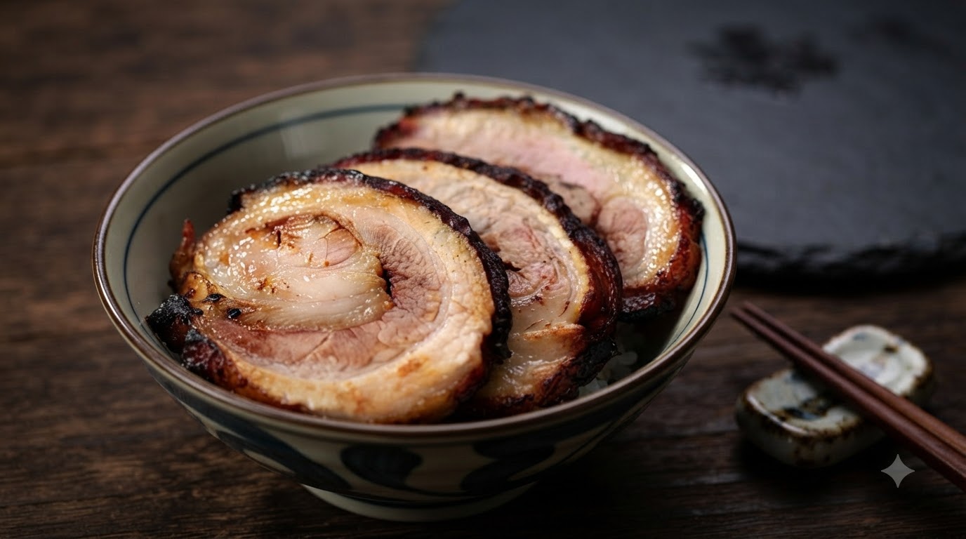 本格チャーシュー（煮豚の巻きチャーシュー）