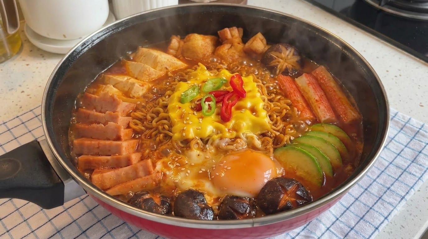 本格韓国プデチゲ（部隊チゲ）