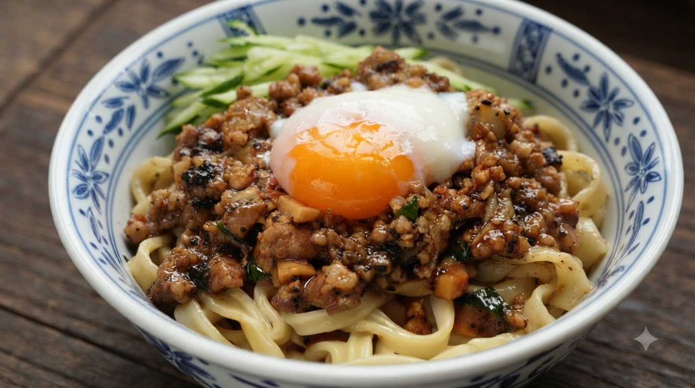 黒トリュフのジャージャー麺