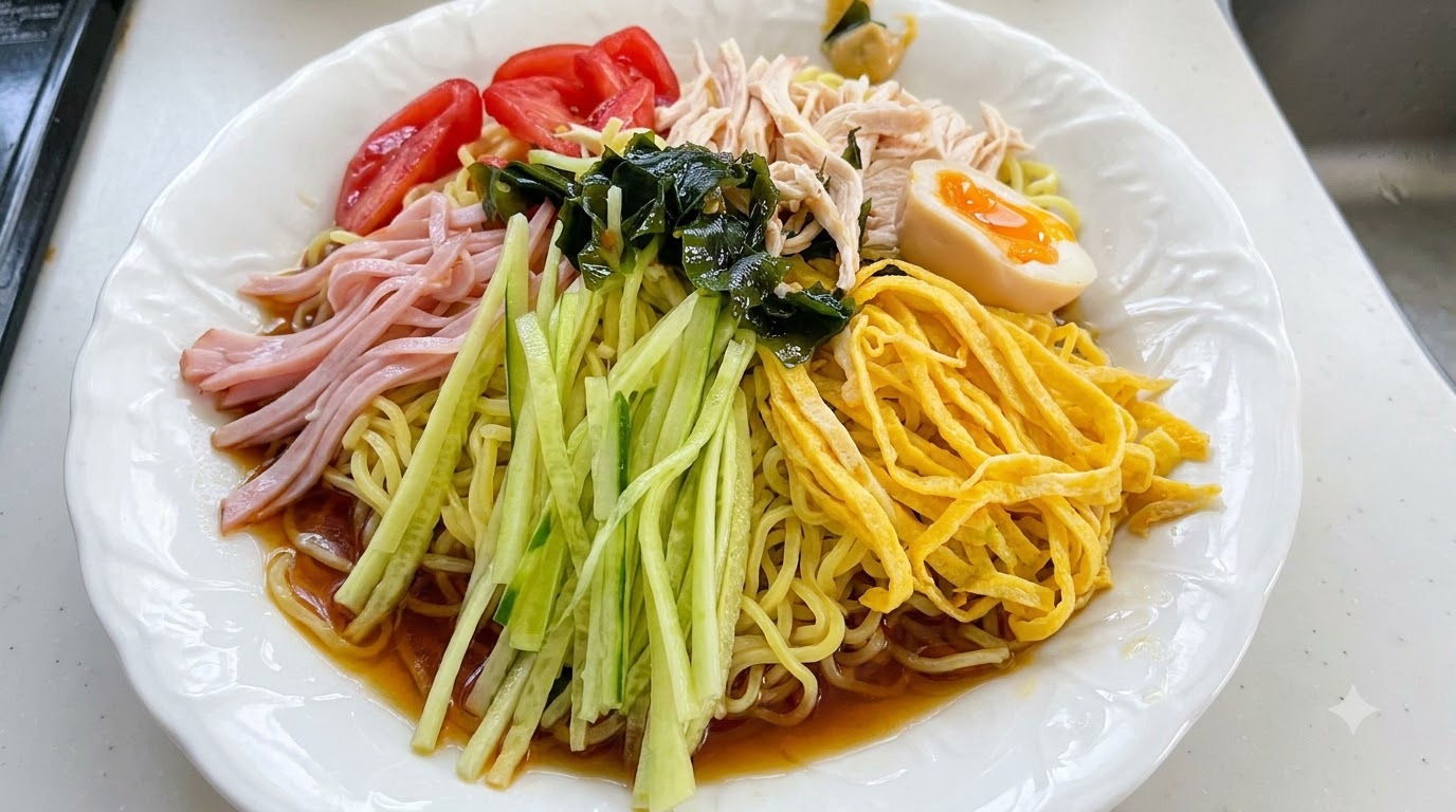 冷やし中華の作り方：さっぱり爽やか定番の夏の麺料理