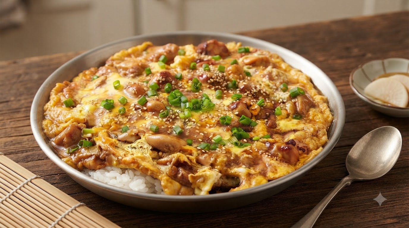 とろーり卵のチキンライス