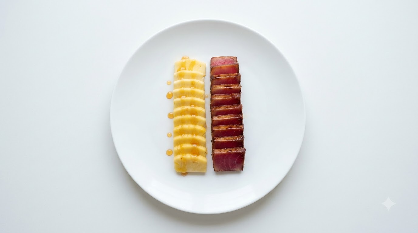 レモンルージュツナ (焼き醤油漬けマグロ)