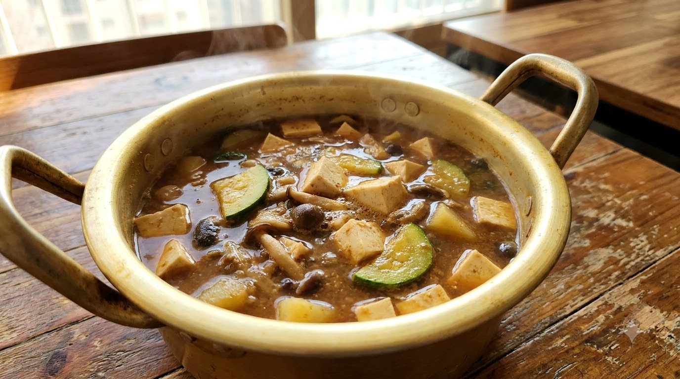 本格韓国の味 テンジャンチゲ（韓国味噌のシチュー）