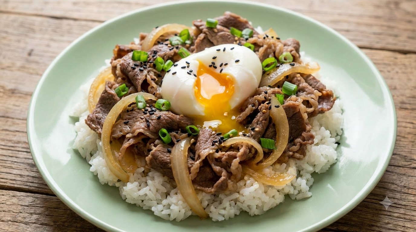 本格吉野家風牛丼の作り方