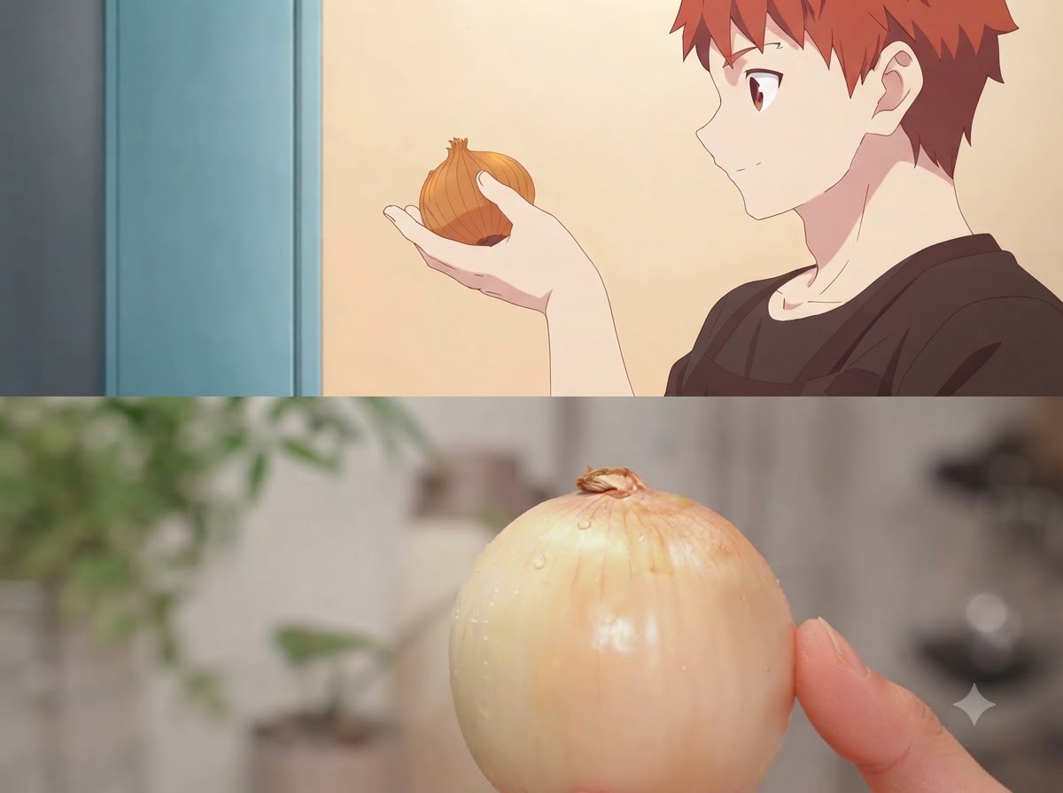 木のまな板の上でニンジンが薄切りにされている様子。